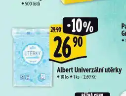 Albert Univerzální utěrky nabídka