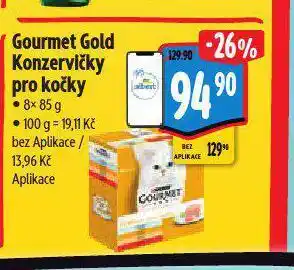 Albert Gourmet gold konzervy pro kočky nabídka