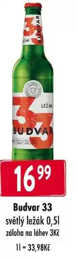 Qanto BUDVAR 33 nabídka