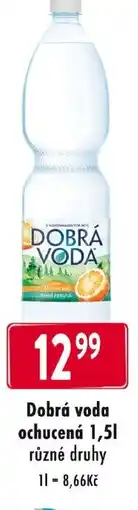 Qanto DOBRÁ VODA ochucená nabídka