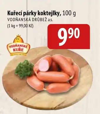 Bala Kuřecí párky koktejlky nabídka