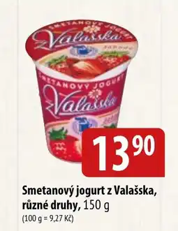 Bala Smetanový jogurt z Valašska nabídka