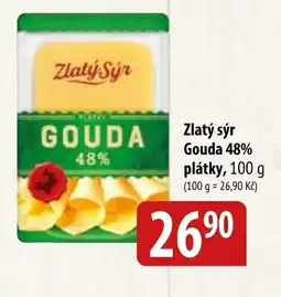 Bala Zlatý sýr Gouda 48% platky nabídka