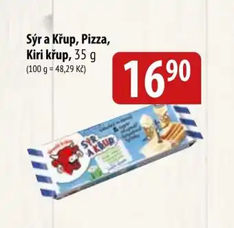 Bala Sýr a Křup, Pizza, Kiri křup nabídka