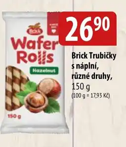 Bala Brick Trubičky s náplní nabídka