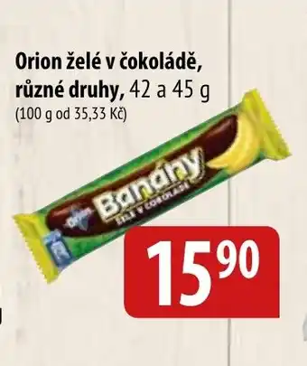 Bala Orion želé v čokoládě nabídka