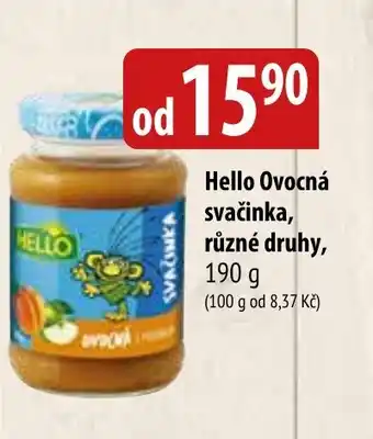 Bala HELLO Ovocná svačinka nabídka