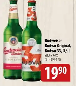 Bala Budweiser Budvar Original,Budvar 33 nabídka