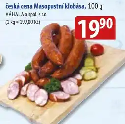 Bala česká cena Masopustní klobása nabídka