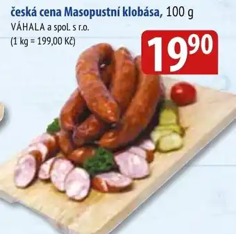 Bala česká cena Masopustní klobása nabídka