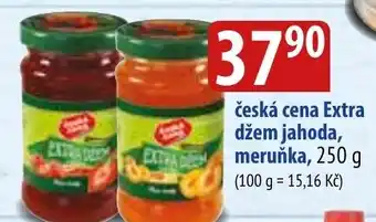 Bala česká cena Extra džem jahoda, meruňka nabídka