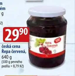 Bala česká cena Řepa červená nabídka