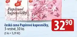 Bala česká cena Papírové kapesníčky nabídka