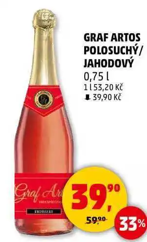 Penny Market GRAF ARTOS POLOSUCHÝ/JAHODOVÝ, 0,75 l nabídka