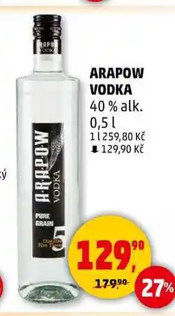 Penny Market ARAPOW VODKA, 0,5 l nabídka