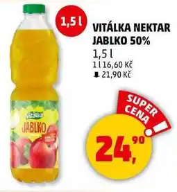 Penny Market VITÁLKA NEKTAR JABLKO 50%, 1,5 l nabídka