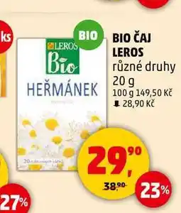 Penny Market BIO ČAJ HEŘMÁNEK, 20 g nabídka