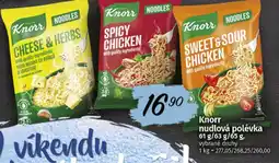 COOP TIP KNORR nudlová polévka nabídka