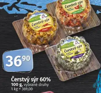 COOP TIP Čerstvý sýr 60% nabídka