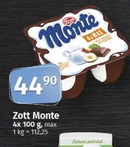 COOP TIP ZOTT Monte nabídka