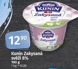 COOP TIP Kunín Zakysaná svěží 8% nabídka