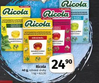 COOP TIP RICOLA nabídka