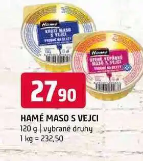 Terno Hamé maso s vejci 120 g vybrané druhy nabídka