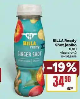 Billa Shot jablko nabídka