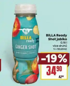 Billa Shot jablko nabídka