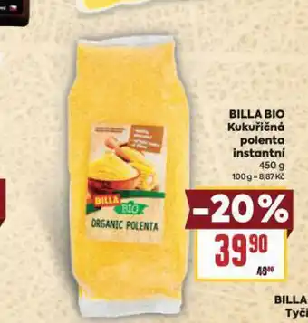 Billa Kukuřičná polenta nabídka