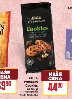 Billa Cookies nabídka