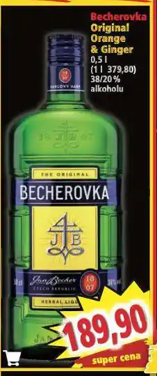 Norma Becherovka nabídka