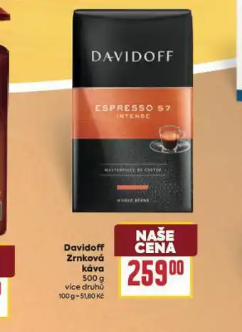 Billa Káva davidoff nabídka