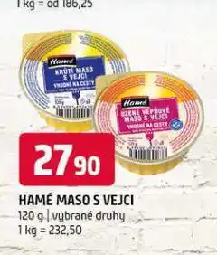 Terno Hamé maso s vejce nabídka