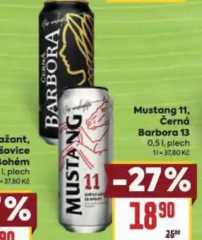 Billa Pivo mustang nabídka