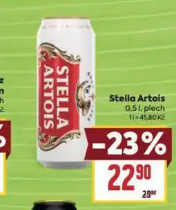 Billa Pivo stella artois nabídka