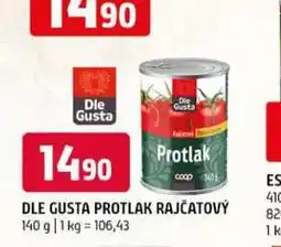 Terno Dle gusta protlak tajčatový nabídka