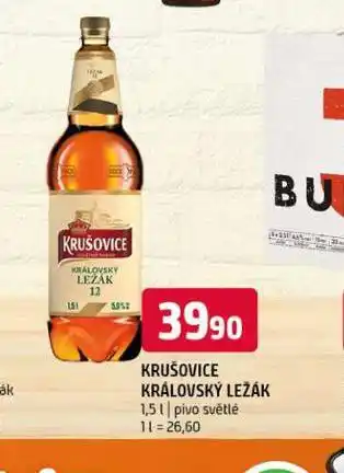 Terno Pivo krušovice 12 královský ležák nabídka