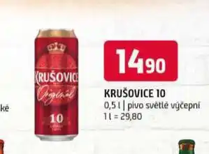 Terno Pivo krušovice 10 nabídka