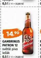 Terno Pivo gambrinus patron 12 nabídka