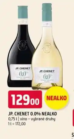 Terno Jp, chenet 0.00% nealko nabídka