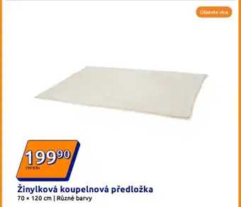 Action Žinylková koupelnová předložka nabídka