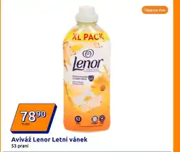 Action Aviváž Lenor Letní vánek 53 praní nabídka