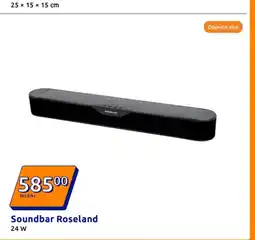 Action Soundbar Roseland nabídka