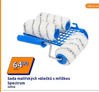 Action Sada malířských válečků s mřížkou Spectrum nabídka