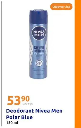 Action Pedálový odpadkový koš Deodorant Nivea Men nabídka