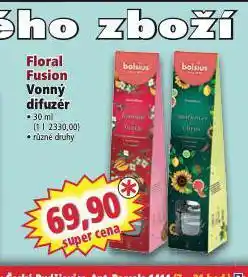 Norma Floral fusion vonný difuzér nabídka