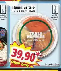 Norma Hummus trio nabídka