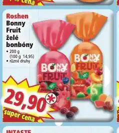 Norma Roshen bonny fruit želé bonbóny nabídka