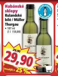 Norma Habánské sklepy müller thurgau nabídka